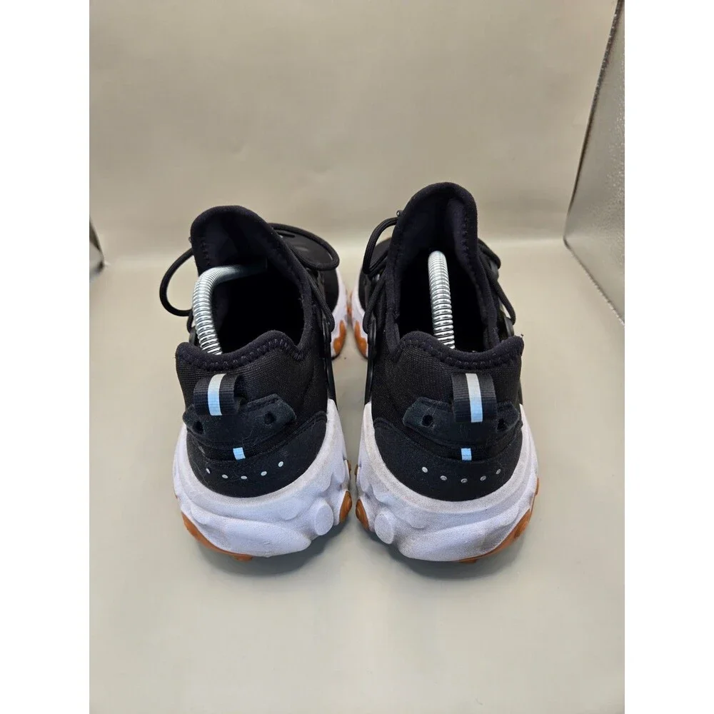 Nike React Presto Shoes Men's 10.5 Black Gum Running Athletic Lifestyle Sneakers